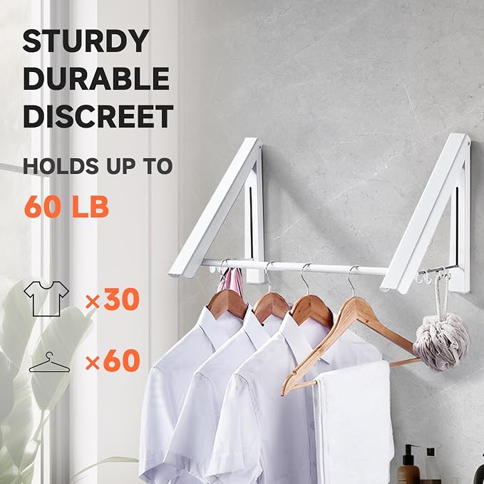 Retractable Clothes Drying Rack - Image 3