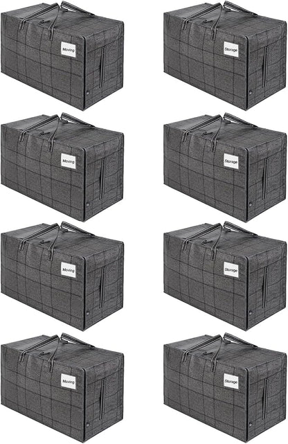 VENO 8 Pack Moving Bags, Moving Supplies, Moving Boxes, College Packing Storage by Veno