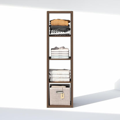 Furinno Cubic Closet Organizers and Storage, 4-Cube Closet Organizer, Vertical - Image 6