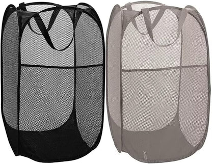 BATTOO Deluxe Strong Mesh Pop up Laundry Hamper Basket by BATTOO