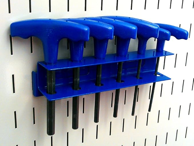 Wall Control Screwdriver Holder Bracket Slotted Metal Pegboard Accessory - Image 5