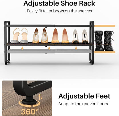 SNTD Shoe Rack - Expandable Shoe Organizer - Image 7