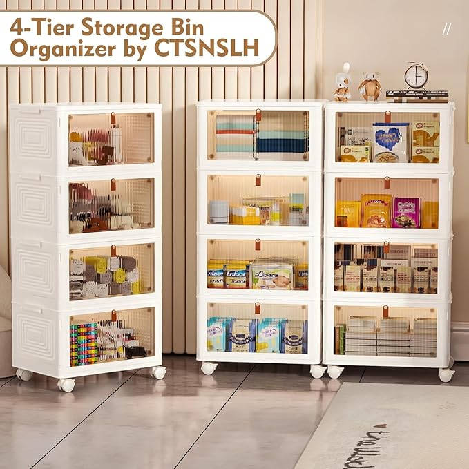 CTSNSLH 4 Tier Plastic Storage Bins - Image 5