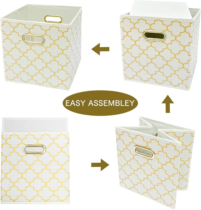 Fabric Cloth Storage Bins, Fabric Cube Organizer - Image 6