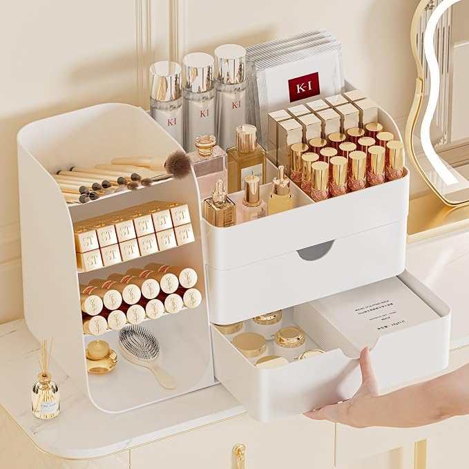 Makeup Organizer with Drawers, Large Capacity Countertop Organizer - Image 6