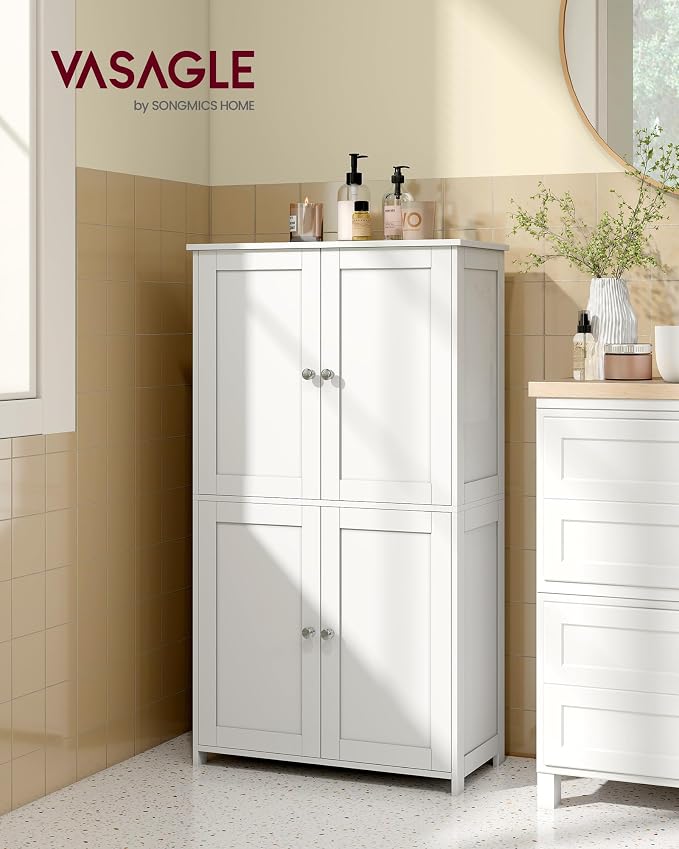 VASAGLE Floor Storage Cabinet, Shaker Cabinet - Image 2