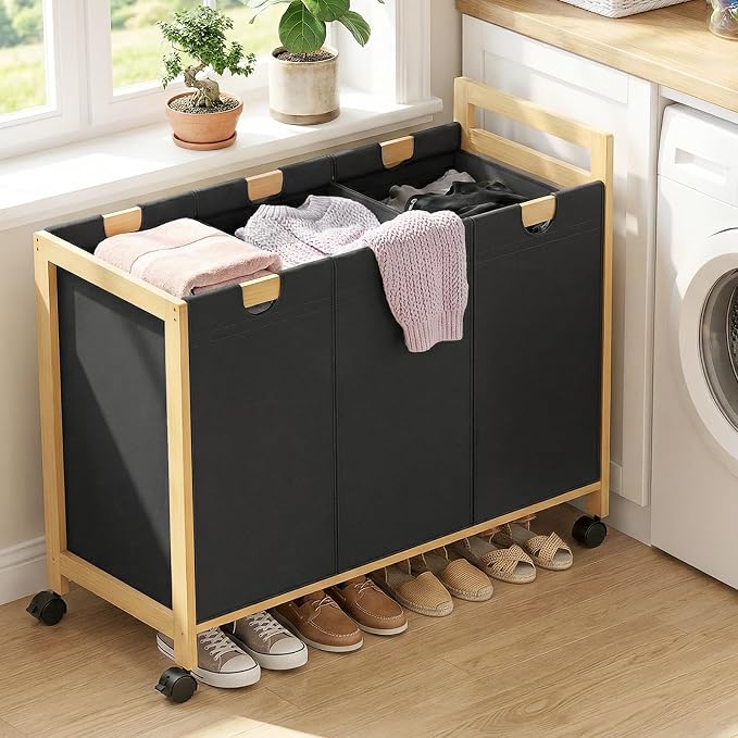 Homykic 250L Laundry Sorter Cart - Image 8