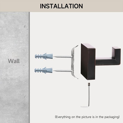 IBosins 4 Pack Towel Hooks Hand Towel Holder - Image 7