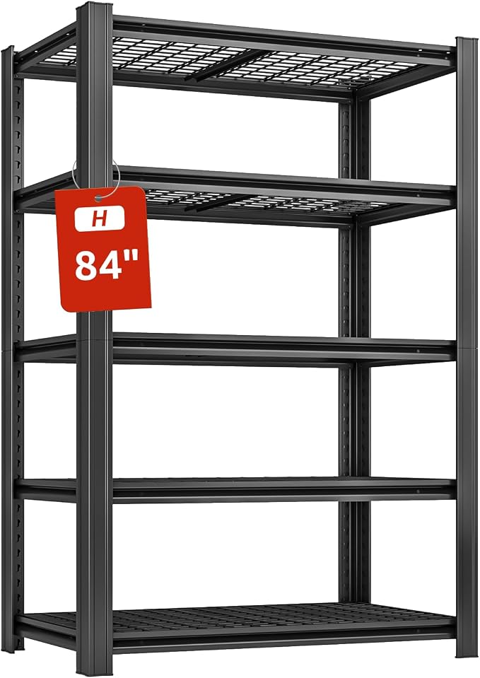 48" W Father&I Industrial Heavy-Dudy Garage Shelving Units/Systems: Metal by SYLOUGH