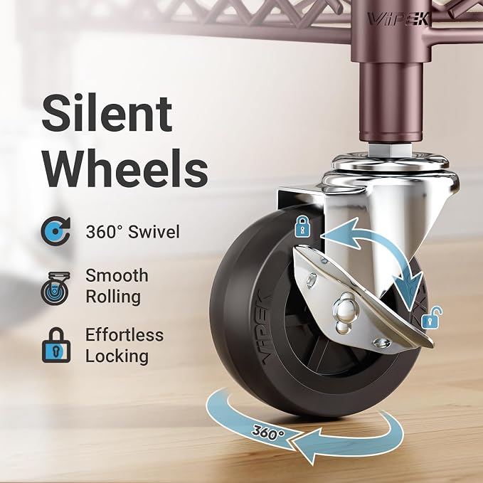 VIPEK R2 Plus Rolling Clothes Rack - Image 4