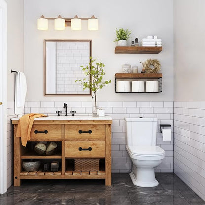 QEEIG Bathroom Shelves Over Toilet - Image 2