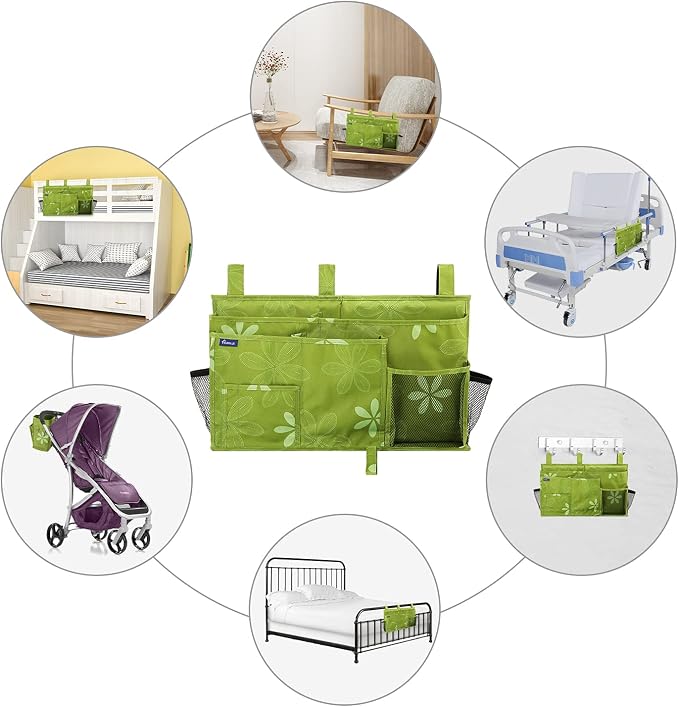 Surblue Caddy Hanging Organizer Bedside Storage Bag - Image 6