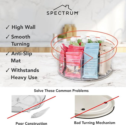 Spectrum XL Lazy Susan Organizer 12.25 in - Image 3