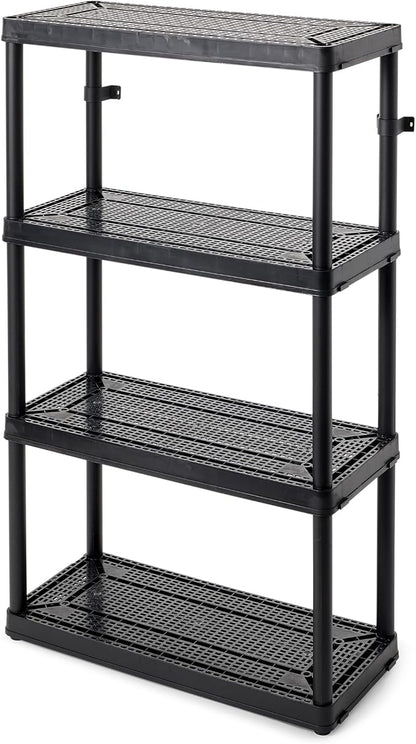 Gracious Living 4 Shelf Fixed Height Ventilated Medium Duty Storage Unit 14 x by GraciousLiving