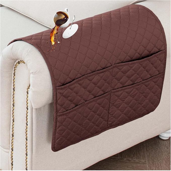 Waterproof Sofa Armrest Cover Headrest Cover by ZGDDPZA