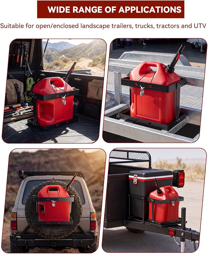 5 Gallon Gas Can Holder Compatible - Image 5