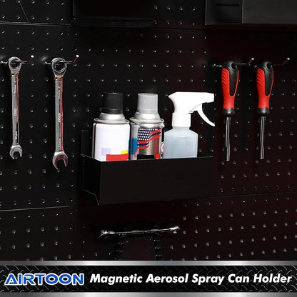 AIRTOON Magnetic Aerosol Spray Can Holder, Magnetic Bottle Holder - Image 6
