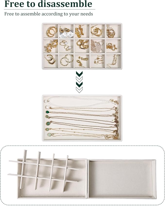 Stackable Jewelry Organizer Trays - Image 3