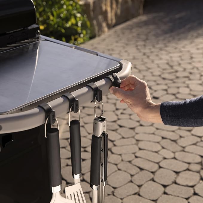 Weber Works Organizer Kit – Rail‑Mounted Grill Accessory Set - Image 2