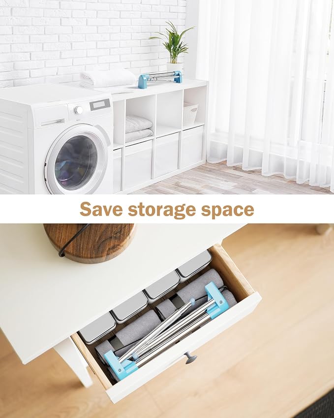 Travel Garment Rack, Portable and Foldable，Folding Clothes Rack - Image 3
