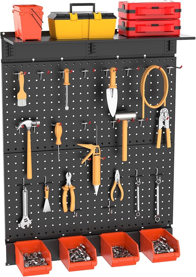 TORACK Garage Metal Pegboard - Image 2