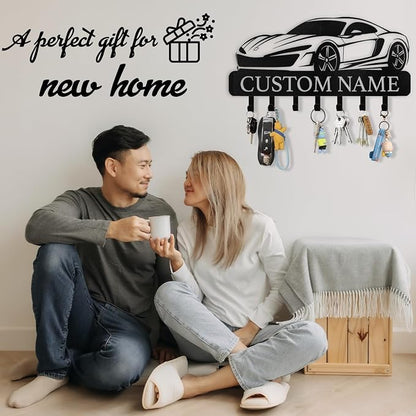 Personalized Key Holder Wall Mount - Image 5