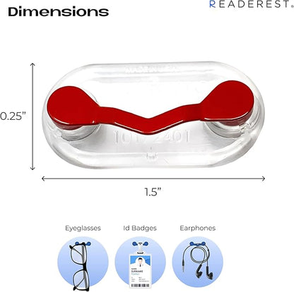 Readerest Magnetic Glasses Holder, Eyewear Accessory Clip - Image 3