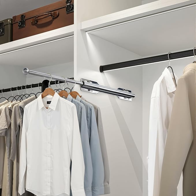 Pull-out Valet Rod for Closet 2 Pack - Image 4