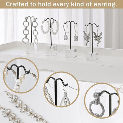 MOOCA Jewelry Display Set, Necklace Display Bust, Earring Organizer, Ring - Image 5