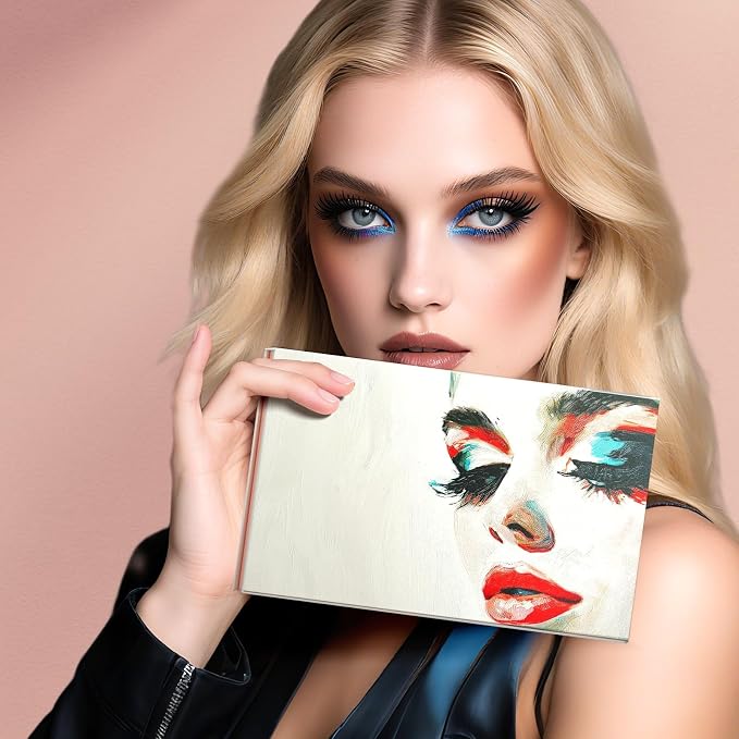 Magnetic Eyeshadow Palette, Empty Makeup Palette Organizer - Image 6