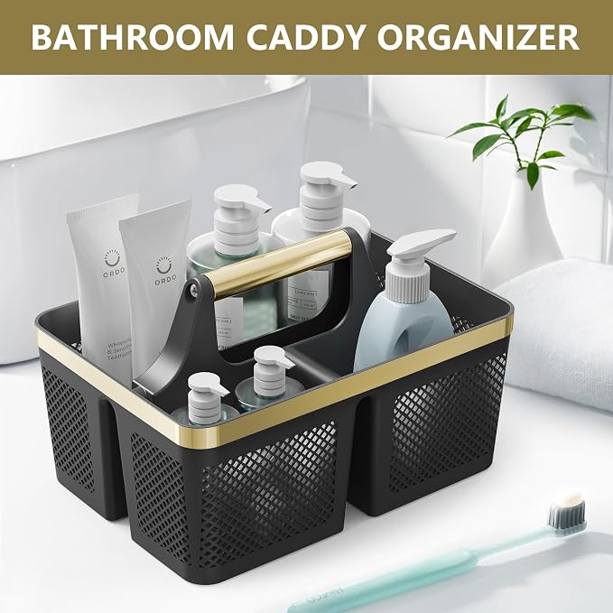 Shower Caddy Dorm Men: Plastic Bathroom Caddy Organizer - Image 8