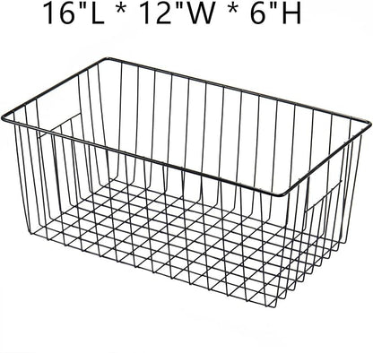16inch Upright Freezer Organizer Baskets - Image 2