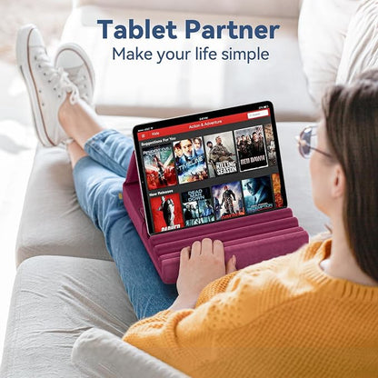 KDD Tablet Pillow Holder, Foldable iPad Stand - Image 2