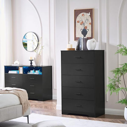 LIDYUK Dresser for Bedroom, Wood Dresser - Image 4