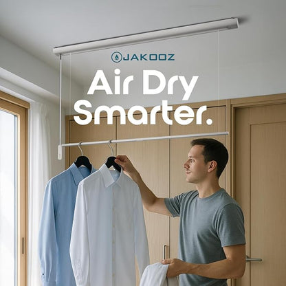 Retractable Ceiling Mounted Clothes Drying Rack - Image 8