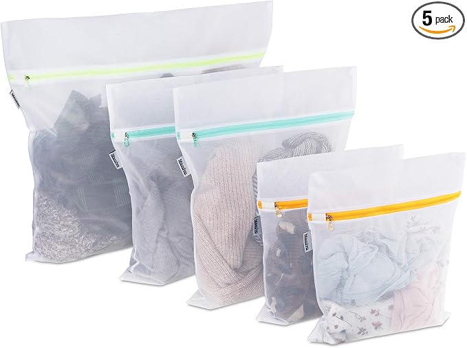 Mamlyn Mesh Laundry Bag for Delicates, Wash Bag for Underwear and Lingerie by Mamlyn