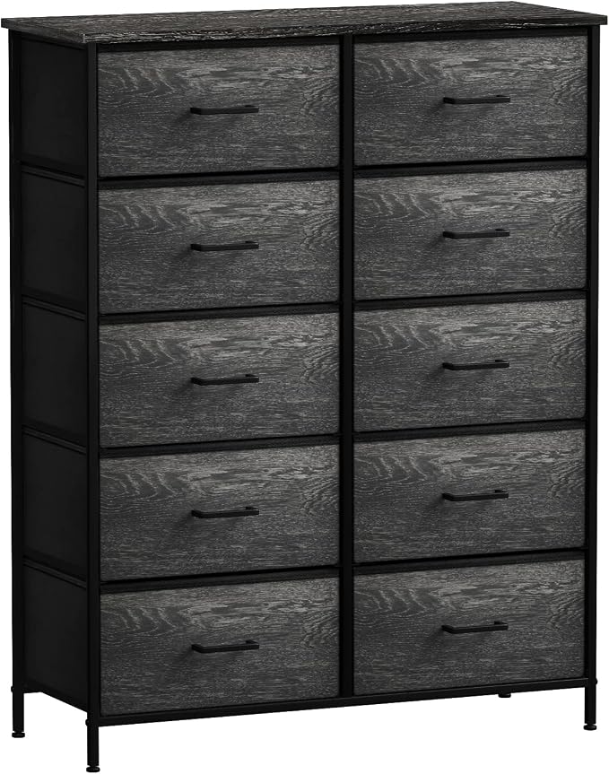 Sorbus Dresser with 10 Faux Wood Drawers by Sorbus