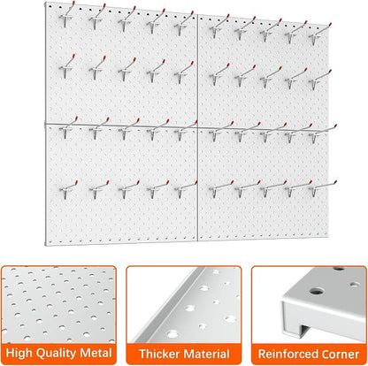 TORACK Metal Pegboard Panels and Hooks - Image 5