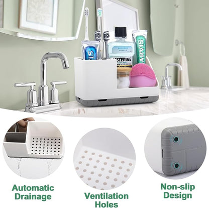 Toothbrush Holders for Bathrooms, Kids Electric Toothbrush and Toothpaste Holder - Image 5