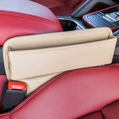 Riloer Car Organizers for Gap Leather Waterproof Car Seat Gap Fillers for Cars - Image 3