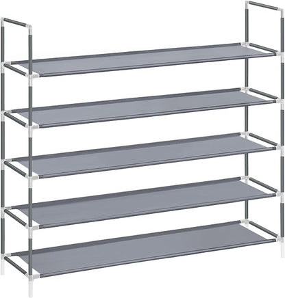 SONGMICS 5-Tier Shoe Rack, Shoe Storage - Image 7