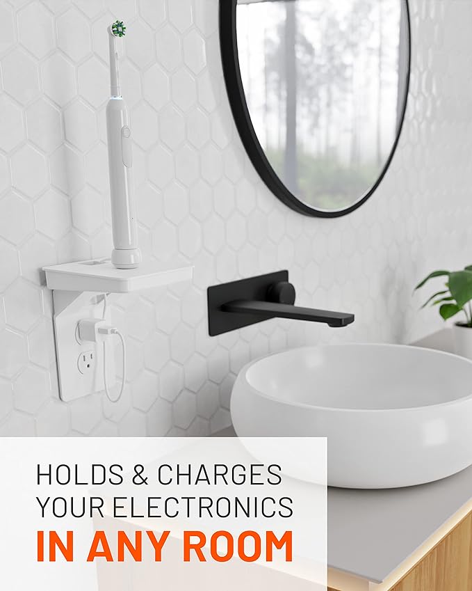 ECHOGEAR Outlet Shelf for Decora/GFCI Outlets - Image 3
