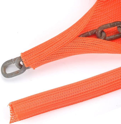 10 Ft High Visibility Chain Cover Kit High Visibility Yellow Cover Safety by WANGDEFA