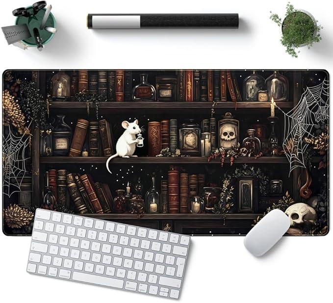 Dark Witchy Desk Mat Gaming Desk Pad Large Mouse Pad, Magician'S Fantasy by YKJWW