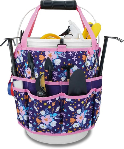 KUNN 5 Gallon Bucket Tool Organizer 18-Pocket Heavy-Duty Bucket Caddy by KUNNWORKGEAR