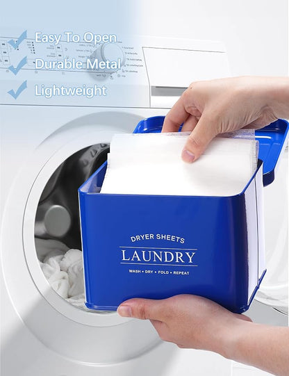 Dryer Sheet Holder with Hinged Lid - Image 5