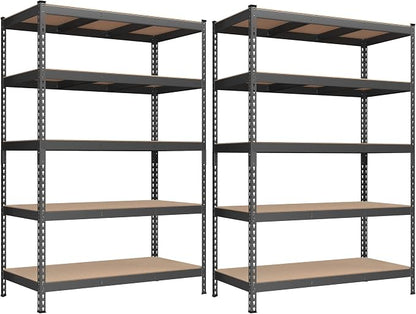 SONGMICS 5-Tier Storage Shelves, Load 2310 lb, Boltless Assembly, Adjustable by SONGMICSbySONGMICSHOME