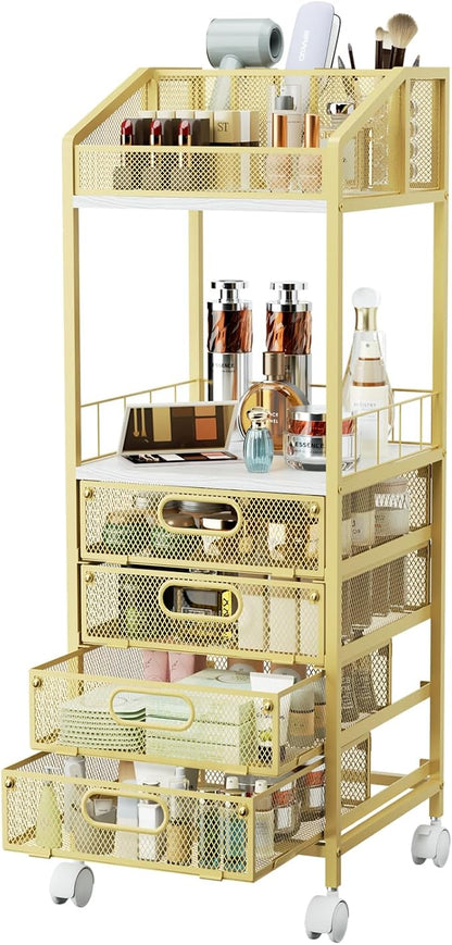 HapiRm Makeup Organizer Storage Cart by HapiRm
