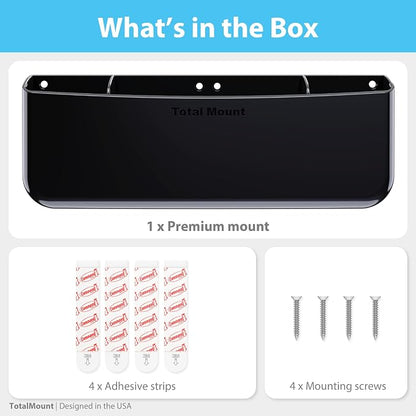 TotalMount Hole-Free Remote Holder – Eliminates the Need to Drill Holes in Your - Image 9