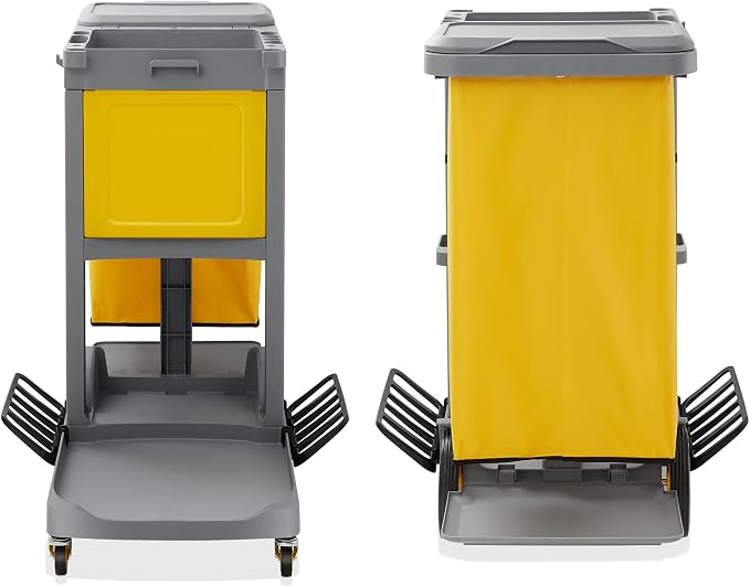 Dryser Commercial Janitorial Cleaning Cart on Wheels - Image 2